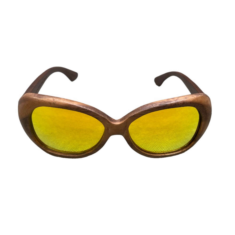 Styled Eyez Sunglasses Light Wood Yellow lens Own4Less